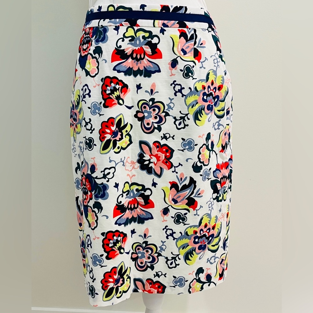 NWT Boden Floral Pencil Skirt  8